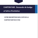 Guide pratique canton fair partie 4