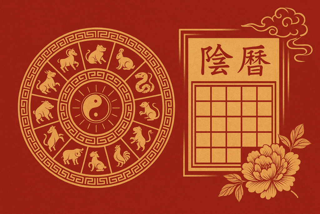 calendrier lunaire et zodiaque chinois